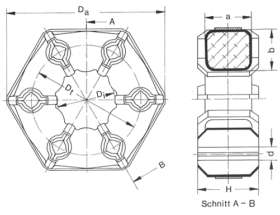 Giubo Coupling Replacement for 88613
