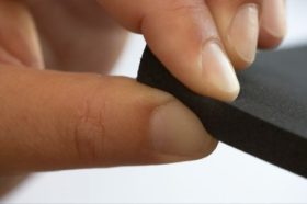 Sponge rubber profile
