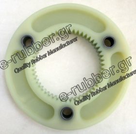 BoWex 48 FLE-PA flange Ø135f8 PCD Ø100 Z=3 > Ø10,5 countersunk Original
