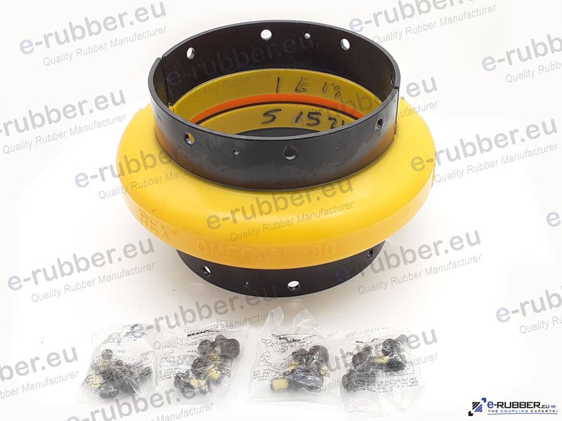 Rexnord Omega E80M - 7300060MHDY Elastomeric - Image 2