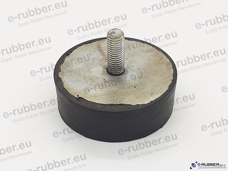 Male Buffer Foot Ø100x33 M14