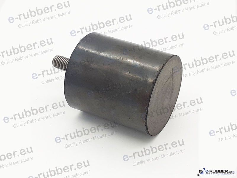 Male Buffer Foot Ø90×100 M16 - Image 3