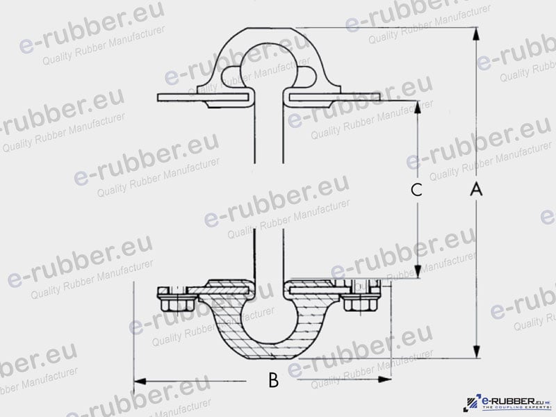 Rexnord Omega E5M - 7300020M Elastomeric - Image 4