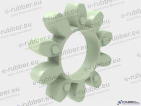ROTEX 75 Spider 64 Shore D =T-PUR®= light green